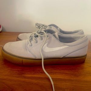 Nike SB Stefan Janoski Beige Canvas Men’s size 9 skate shoes - 333824-017
